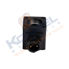 M27x1'  24 Volt 2 Fiş Bajonet Tip Selenoid Bobin